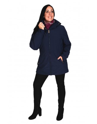 LUHTA COUPE VENT IMPERMÉABLE BLEU STYLE GRETA