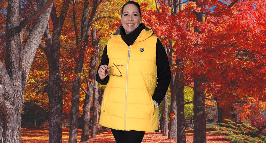 Veste luhta jaune style Kuurna